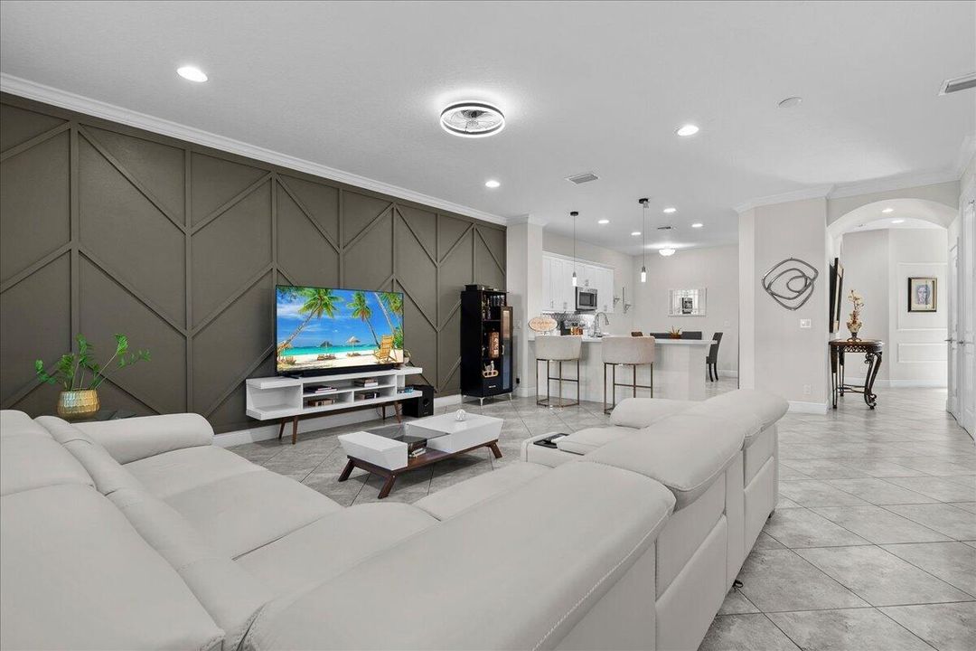 Spacious Living Room