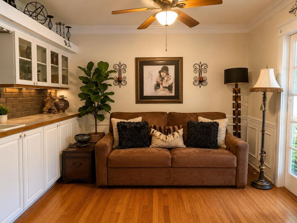 Wet Bar Lounge Area