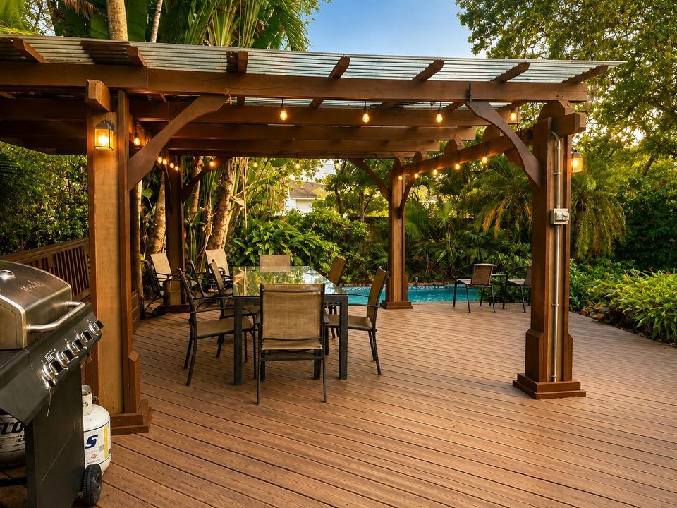 Backyard Covered Dining