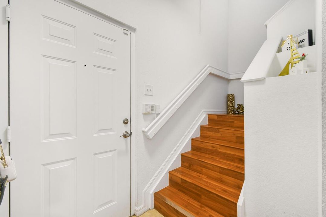 staircase to second level