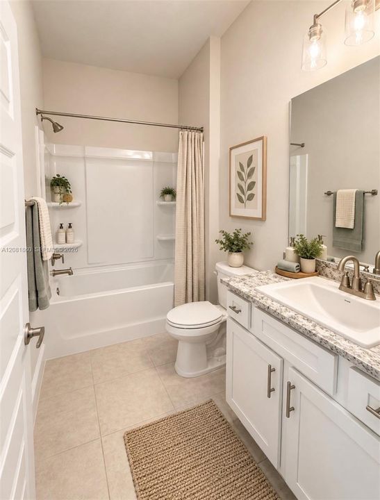 Bathroom 2 Virtually staged