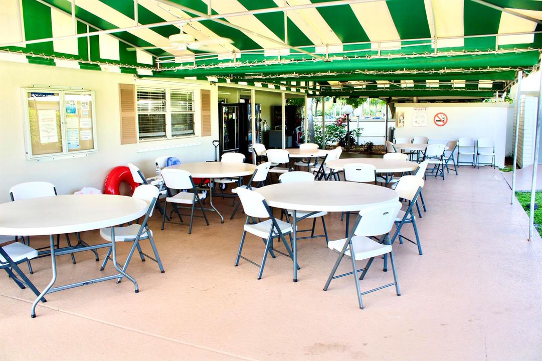 88 WYNMOOR COVERED SEATING AREA CLOSE TO