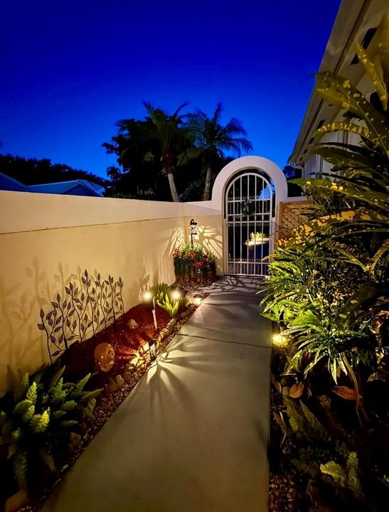 Exit front walkway