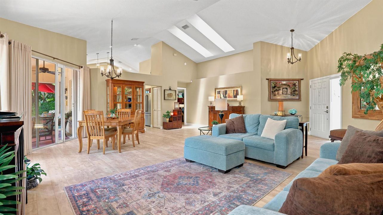 Open-Concept Living Area