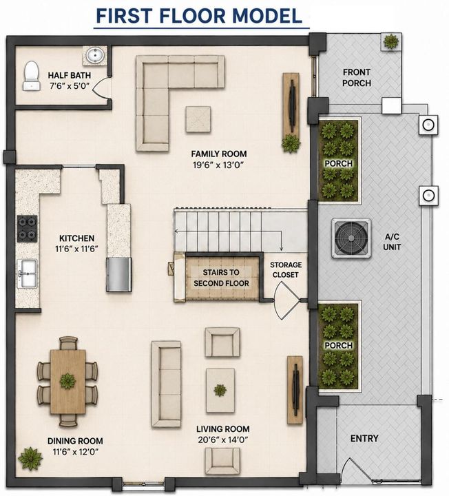 FIRST FLOOR PLAN