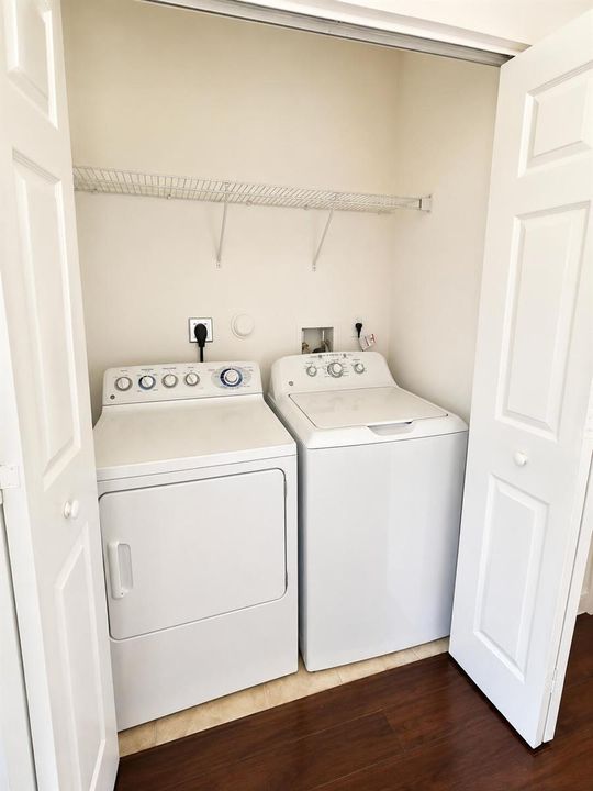 Washer and dryer