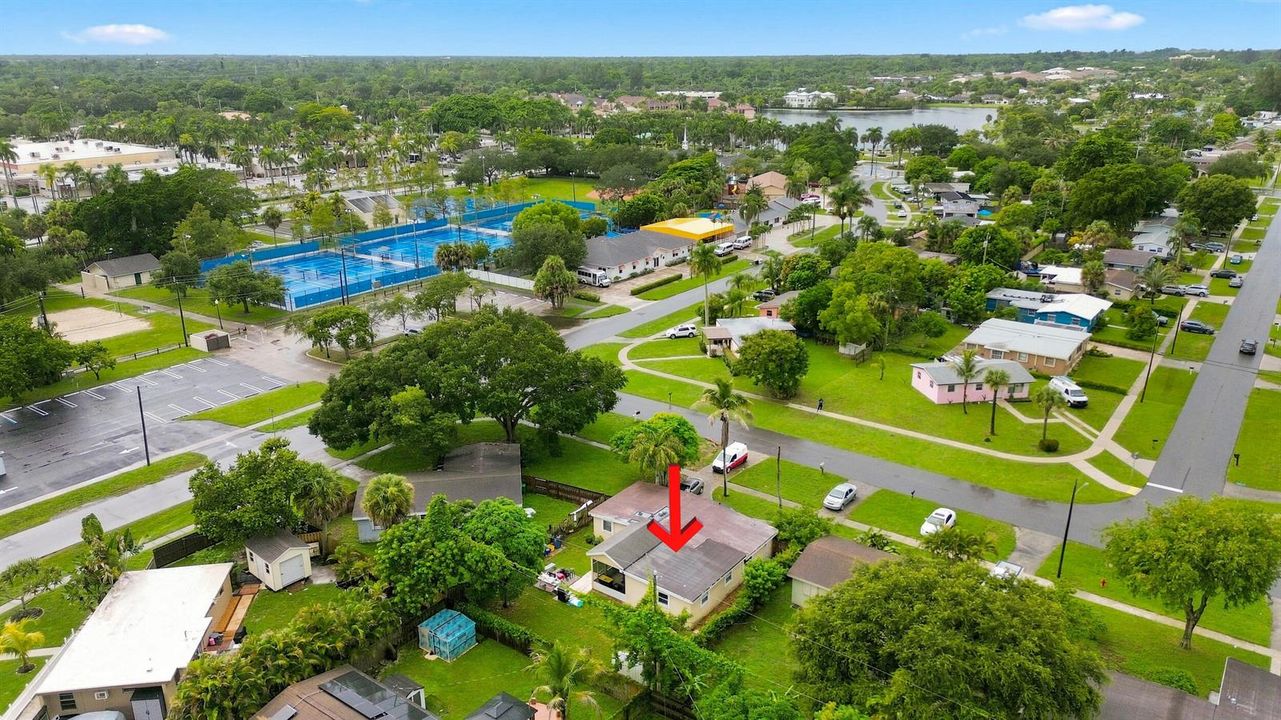 Aerial Community View