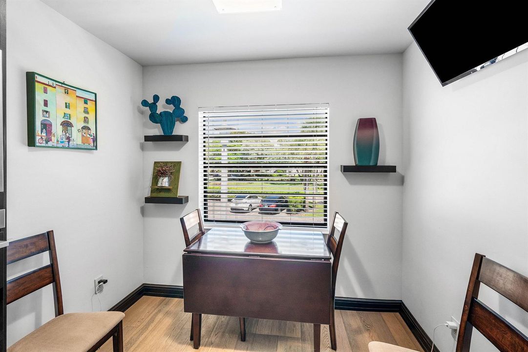 breakfast area