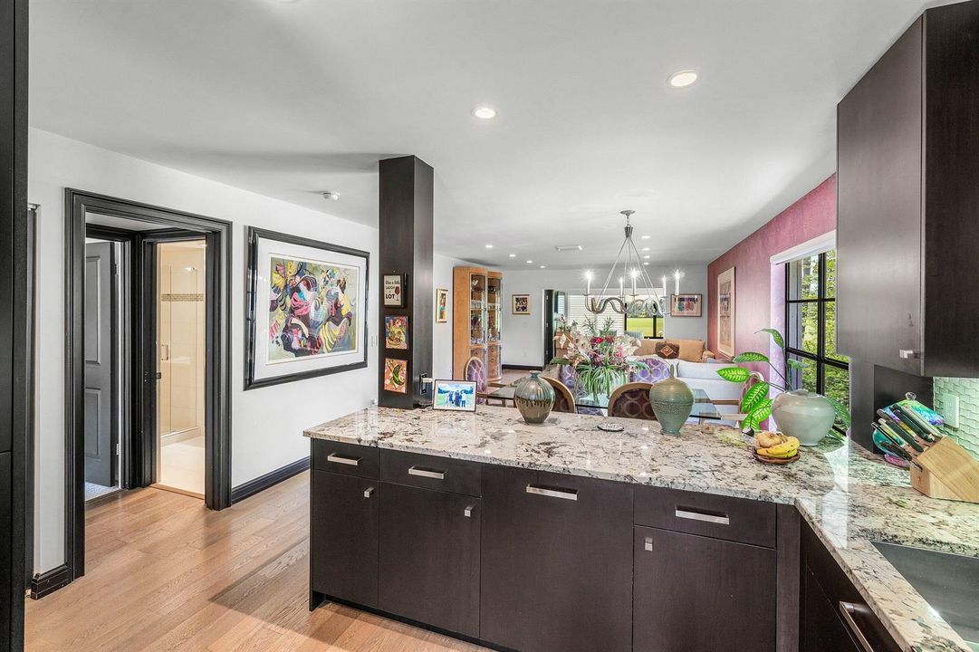 open kitchen