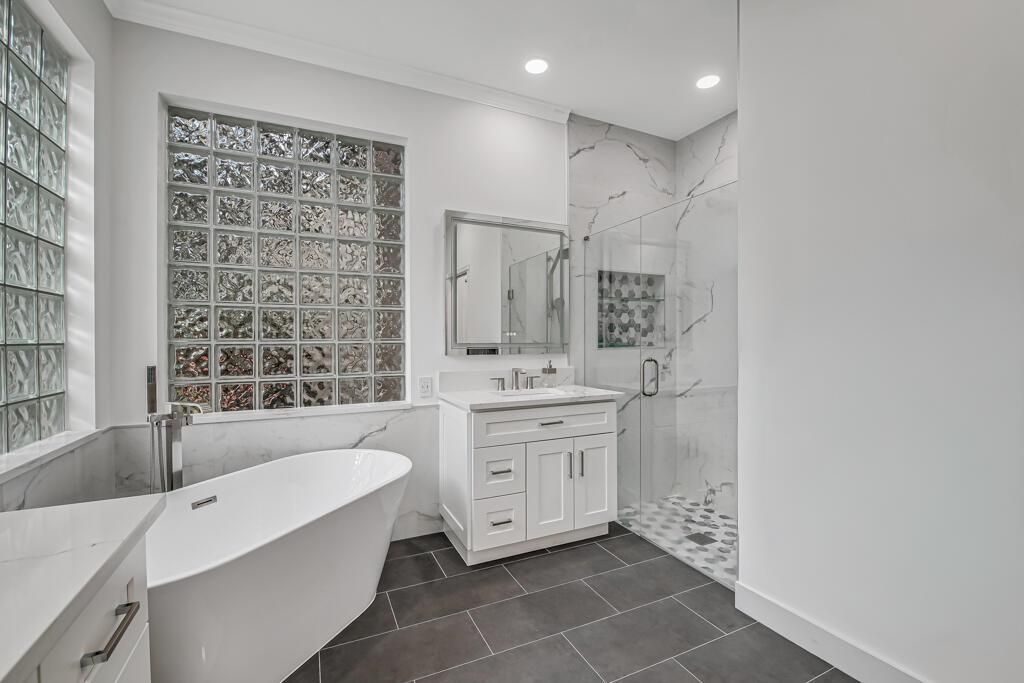 fabulous new shower