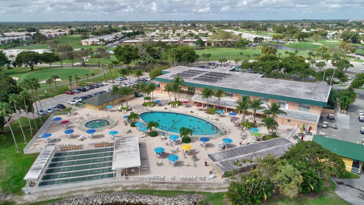 aerial pool