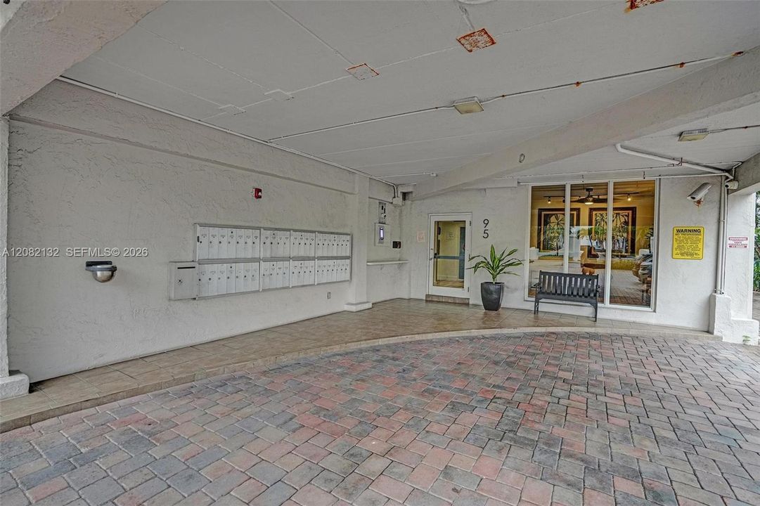 Port Cochere with Butterfly electronic key access