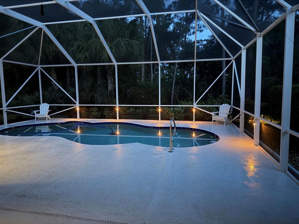 Charming Pool Lights