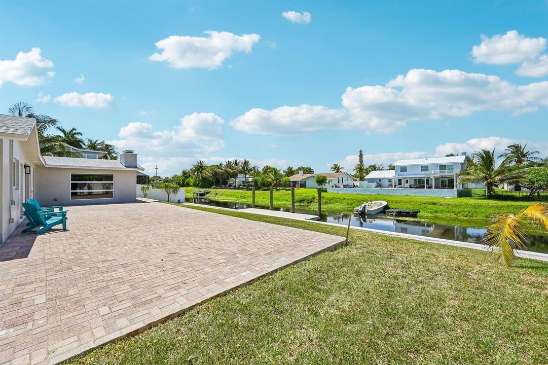 Paved Patio