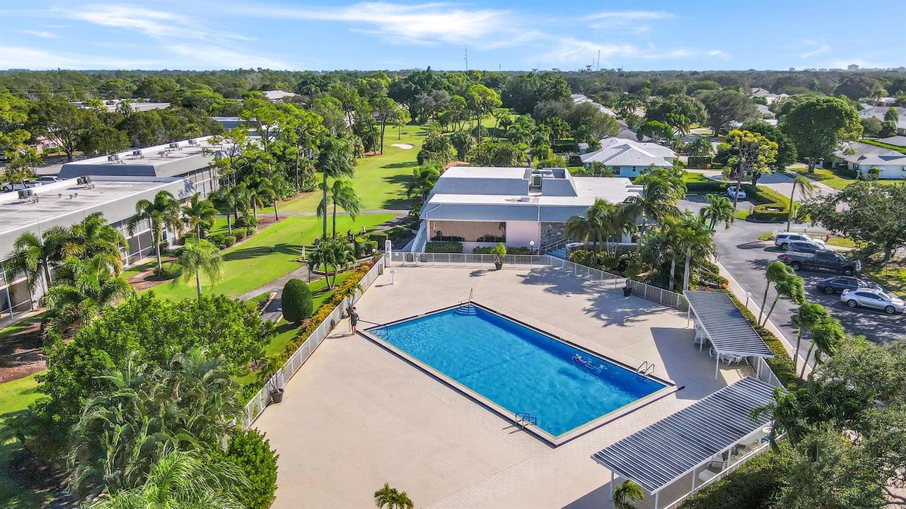 Pool Area And Clubhouse