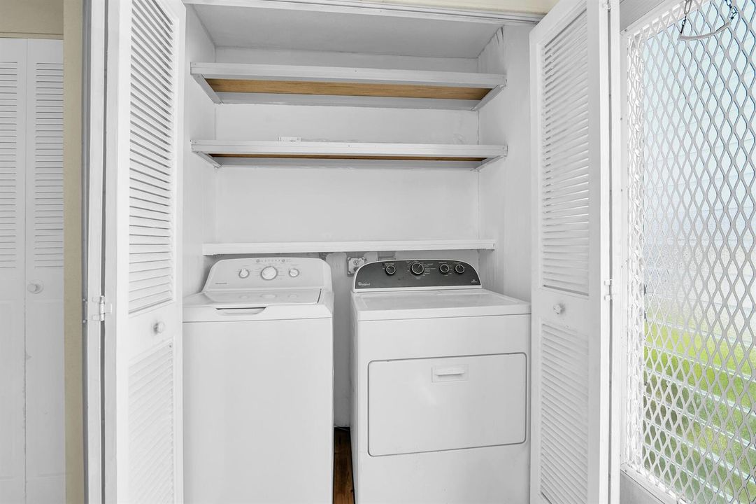 Private Washer Dryer