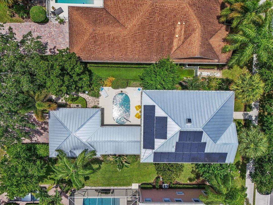 Aerial View of the Home