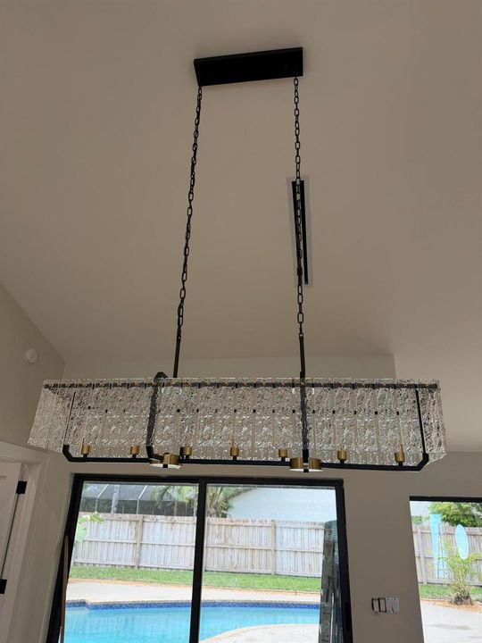 Dining Room Light Ficture
