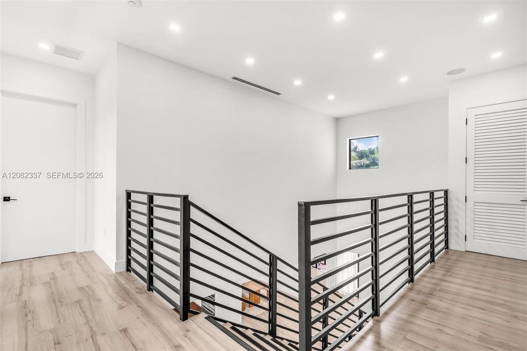 upstairs landing view