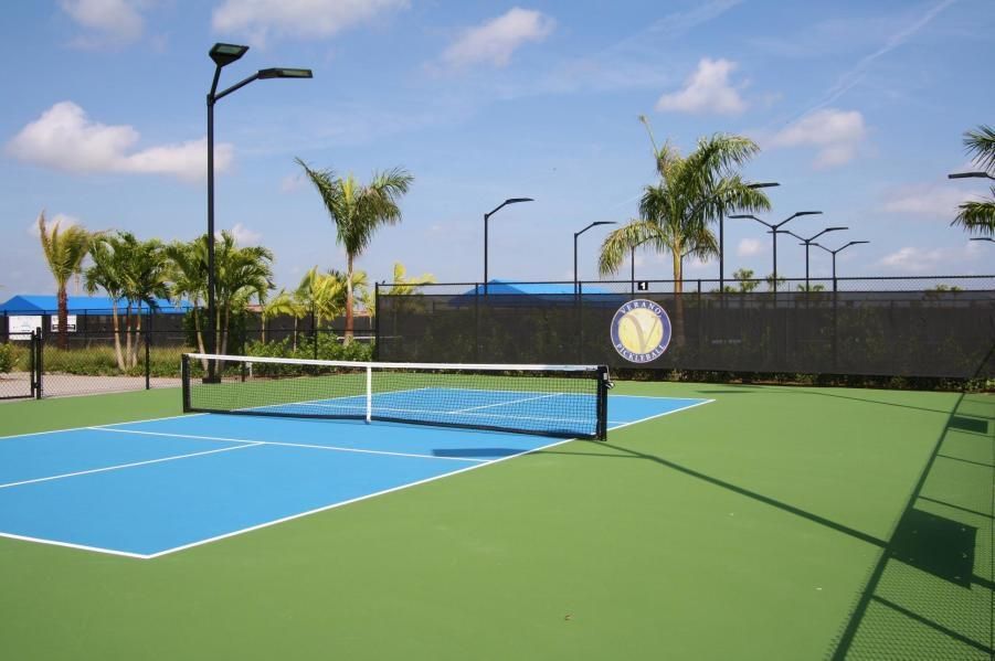 27 pickle ball courts