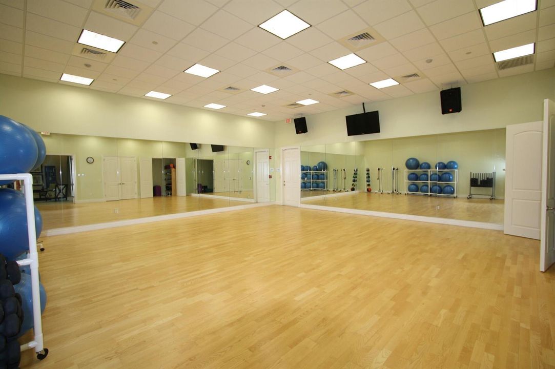 aerobics room