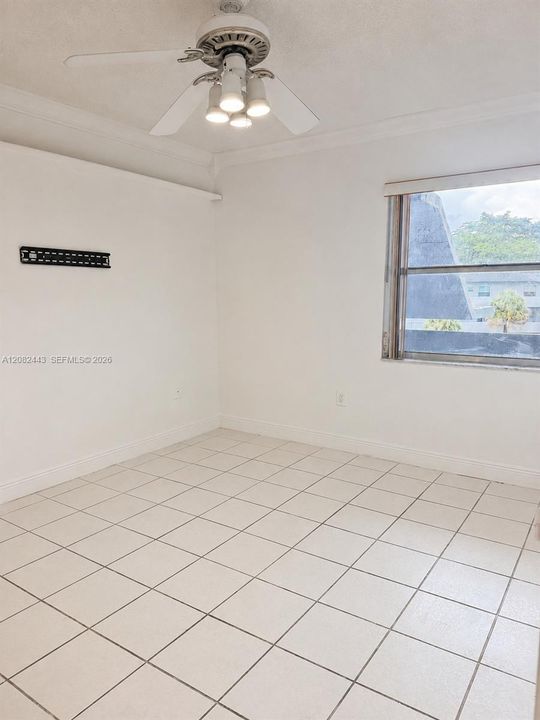 Second bedroom – actual vacant condition.