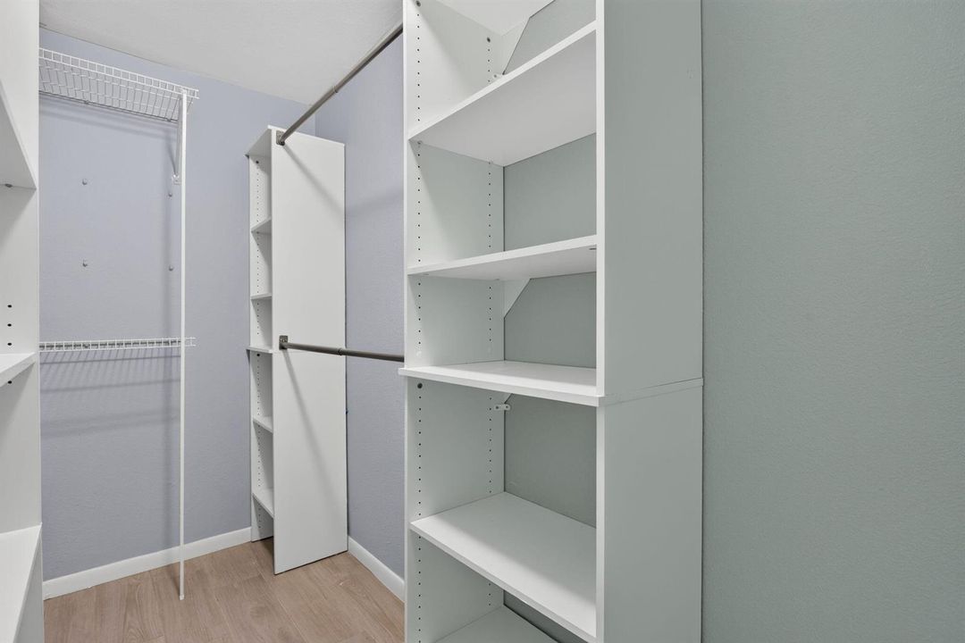 Primary Walk In Closet
