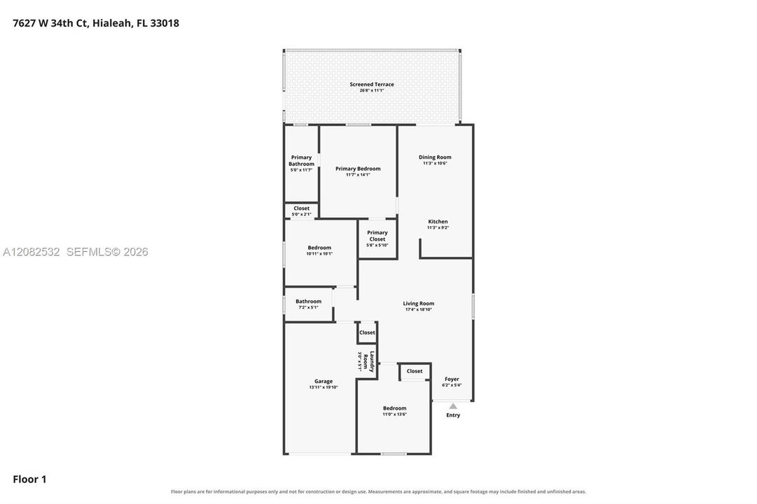 En Venta: $505,000 (3 camas, 2 baños, 1235 Pies cuadrados)