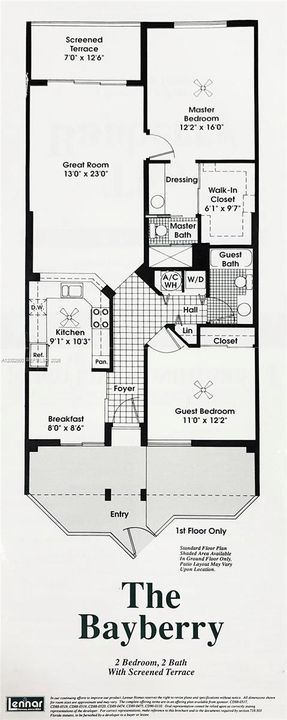 На продажу: $189,900 (2 спален, 2 ванн, 1215 Квадратных фут)