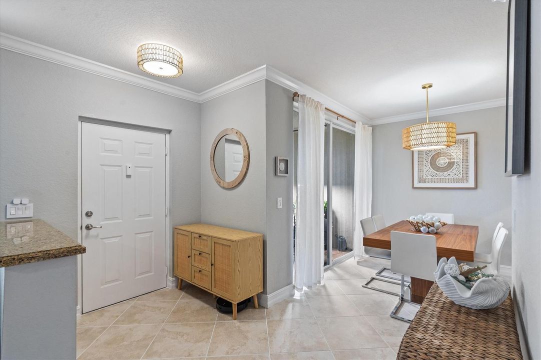 Entry and Dining Room