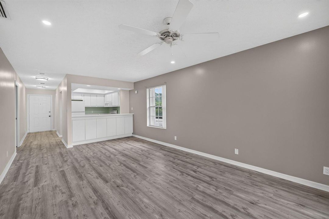 Dining/living area.