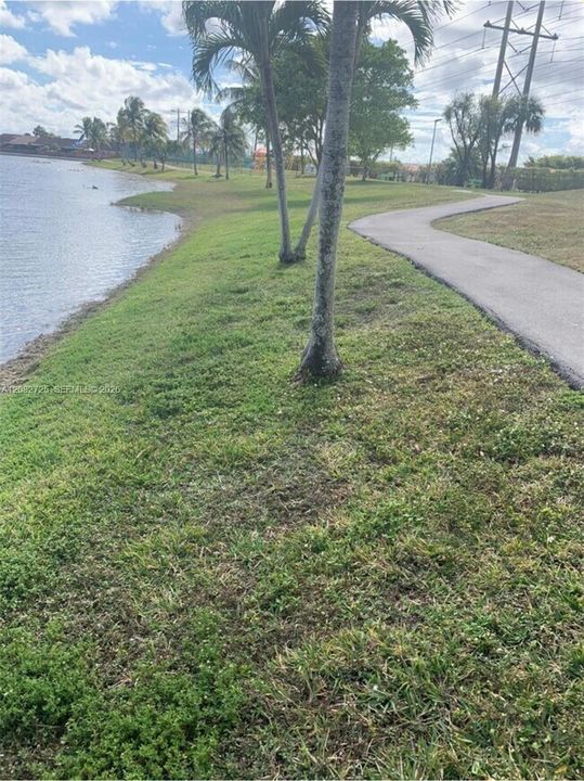 Community Walking Path.