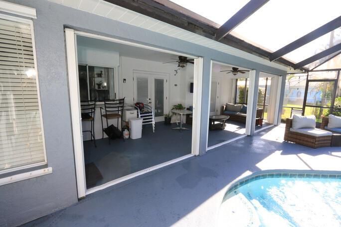 ACCORDION SHUTTERS FOR THE LANAI!