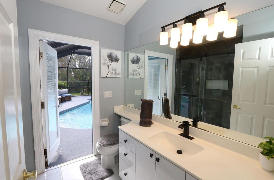 REMODELED CABANA BATH