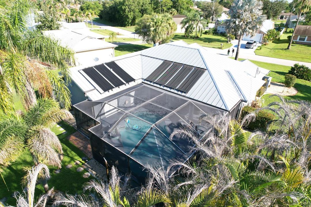 SOLAR HEATED, SALT WATER POOL!