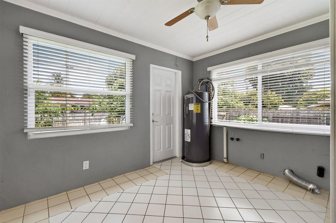 Laundry & Storage Room