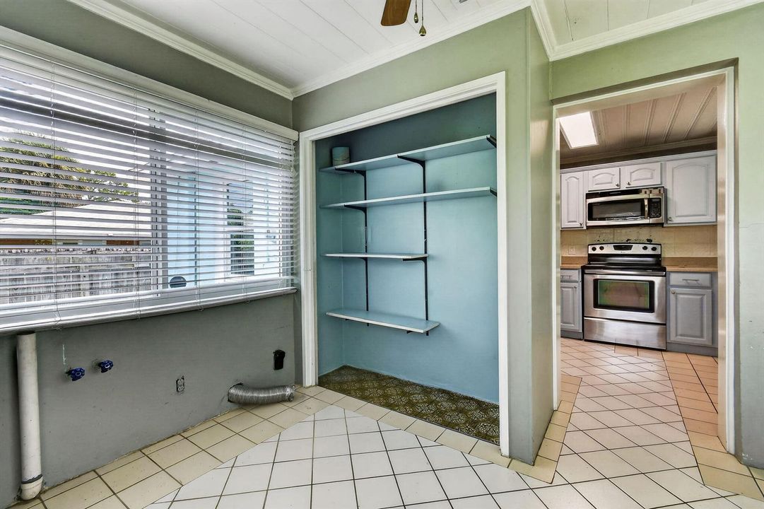 Laundry & Storage Room