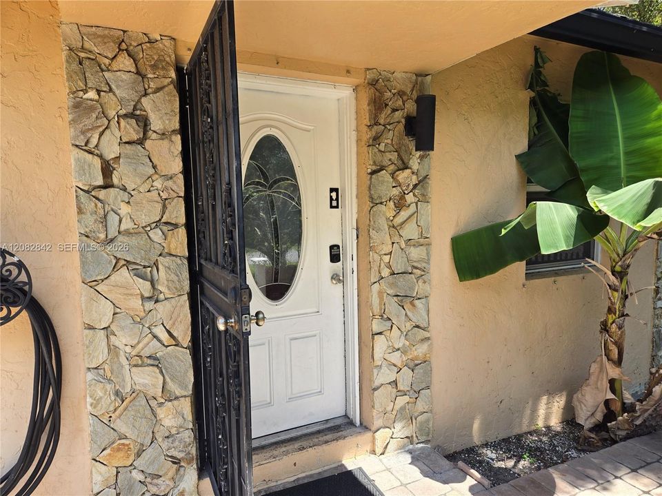 Private entrance