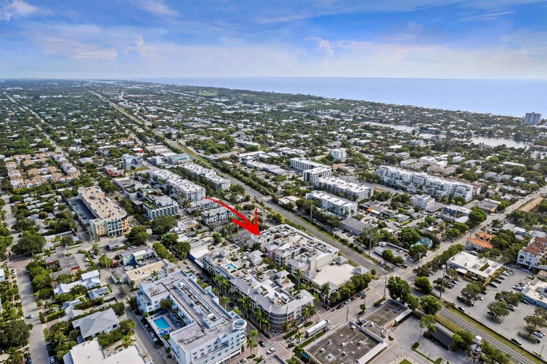 Aerial Neighborhood View