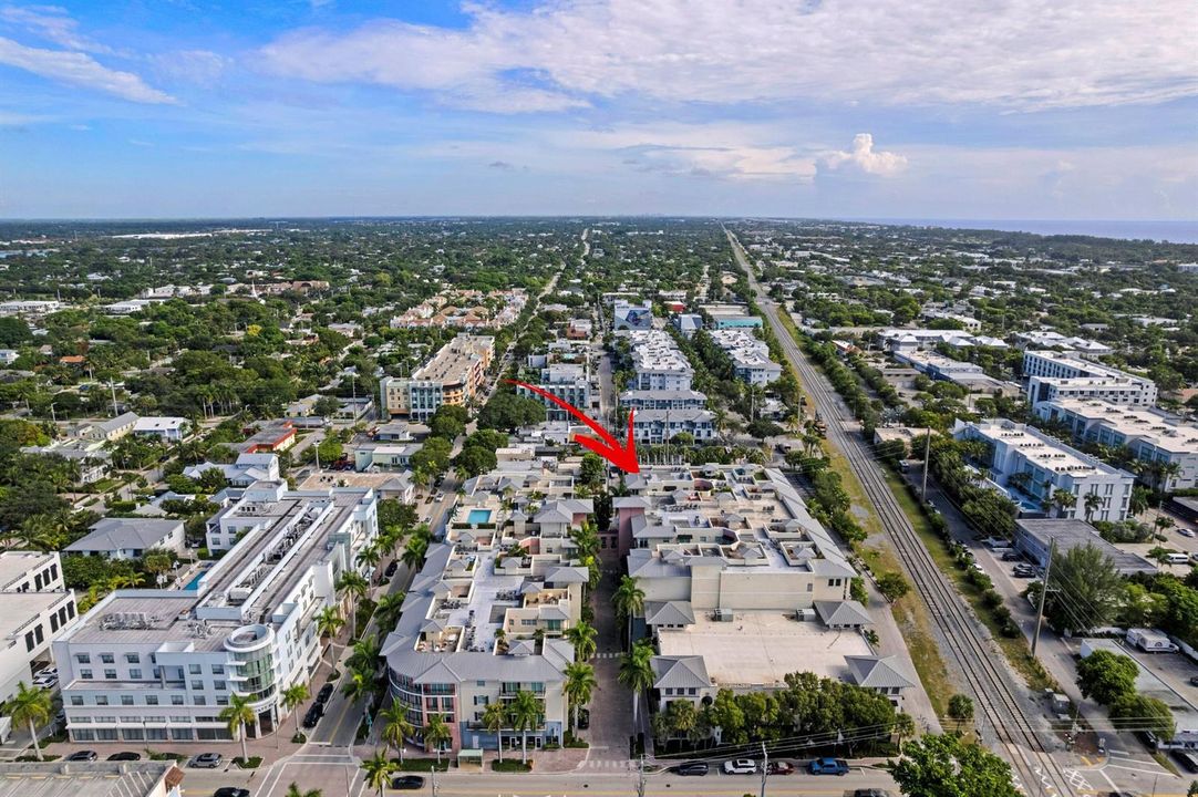 Aerial Neighborhood View