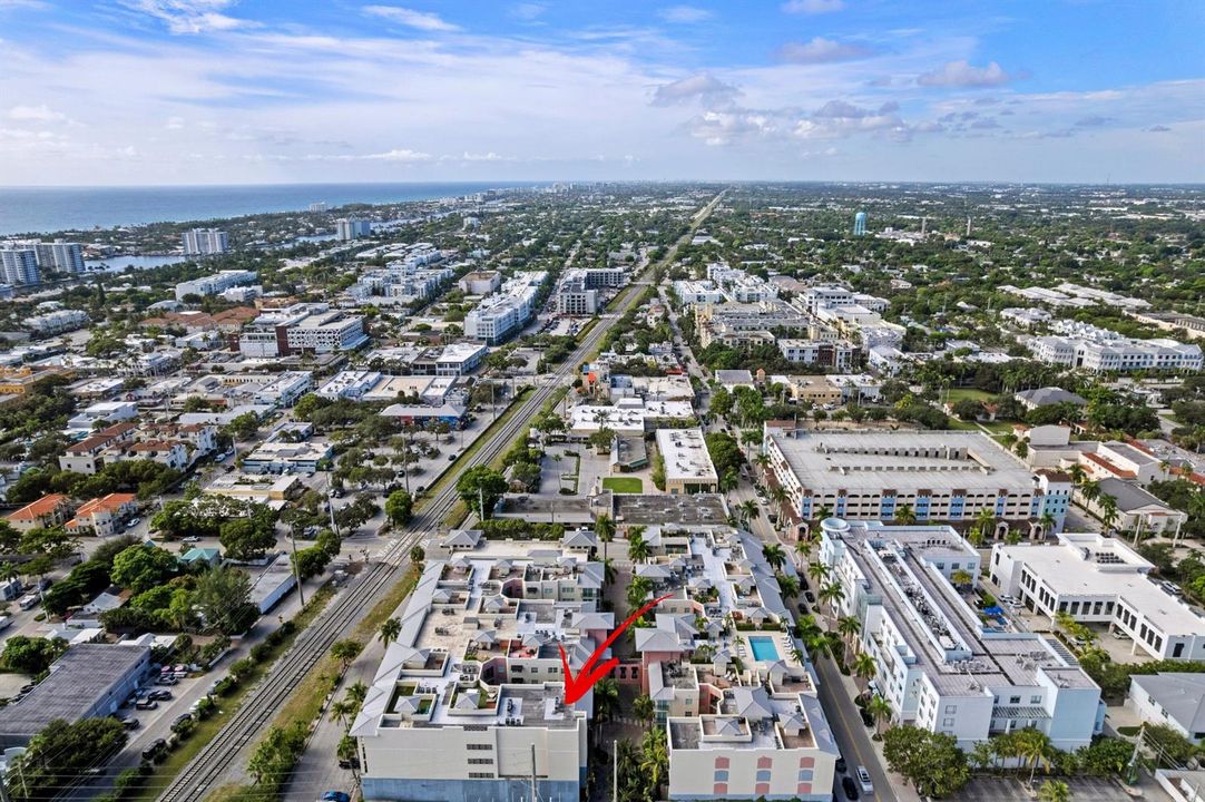 Aerial Neighborhood View