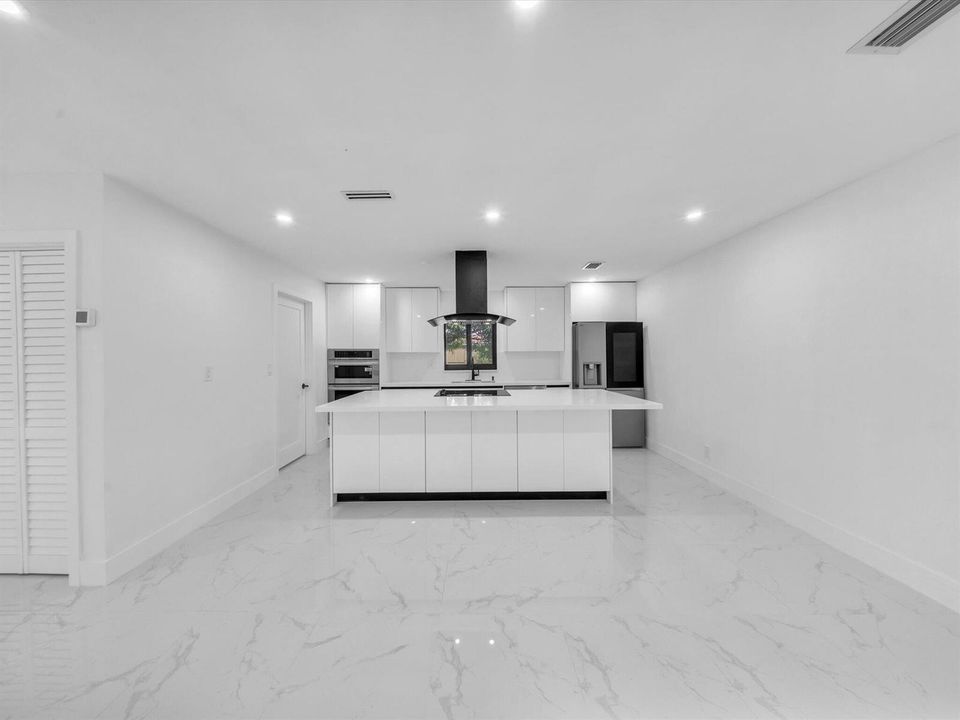 Kitchen Front View