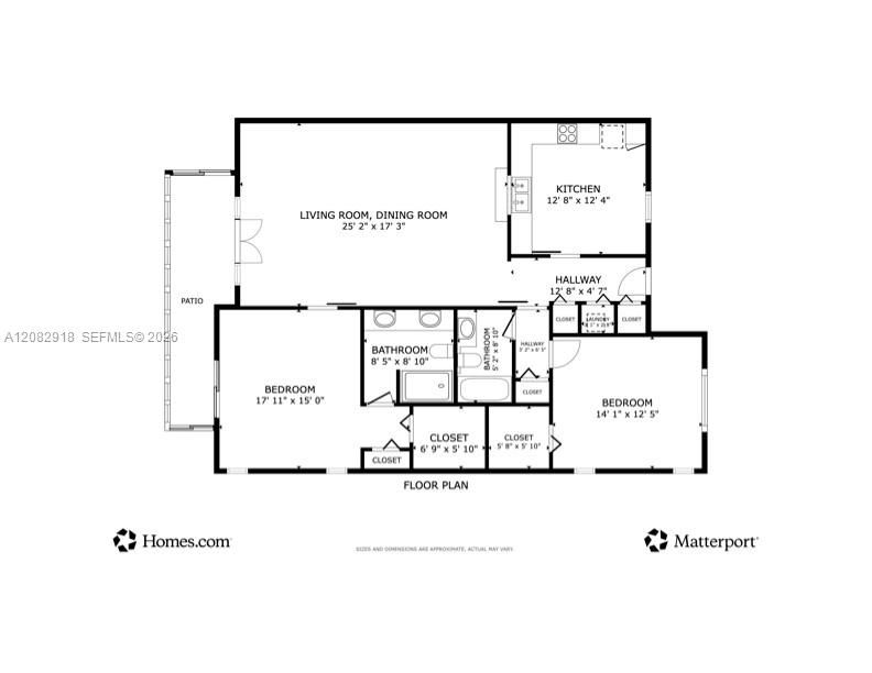 Activo con contrato: $179,000 (2 camas, 2 baños, 1550 Pies cuadrados)