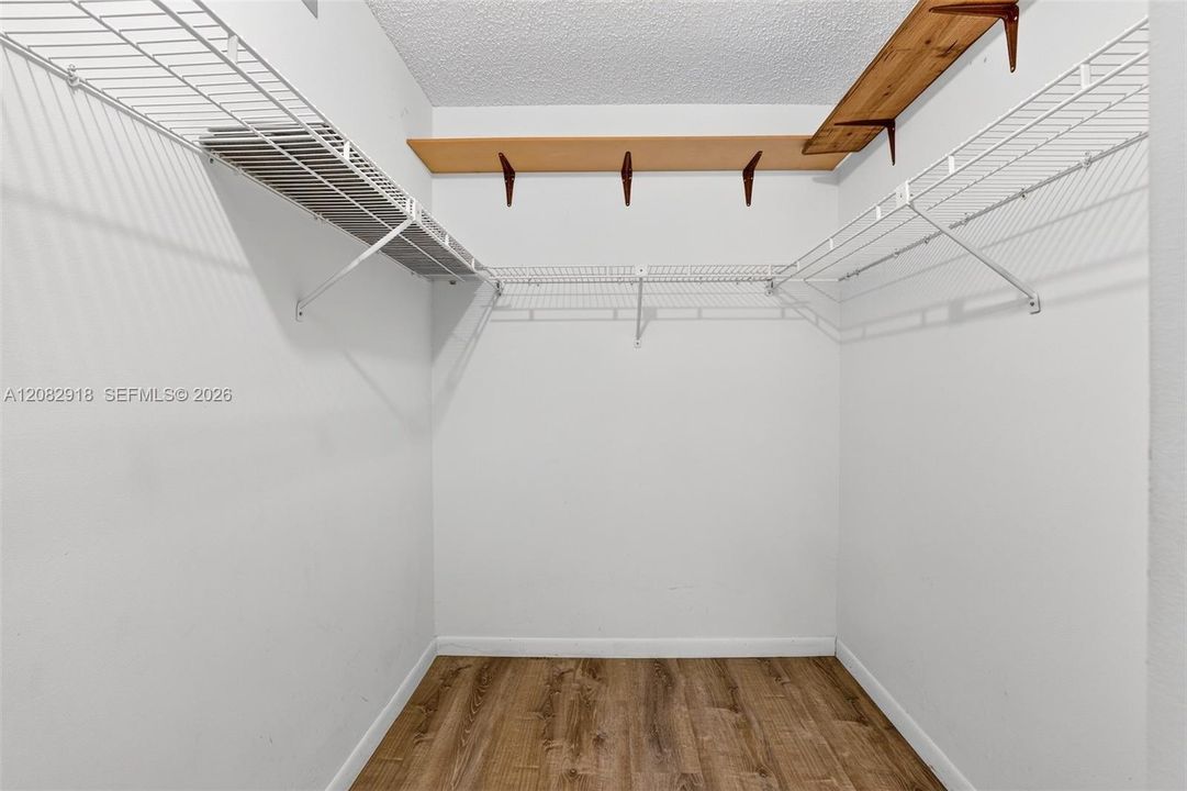 Primary Walk-in Closet