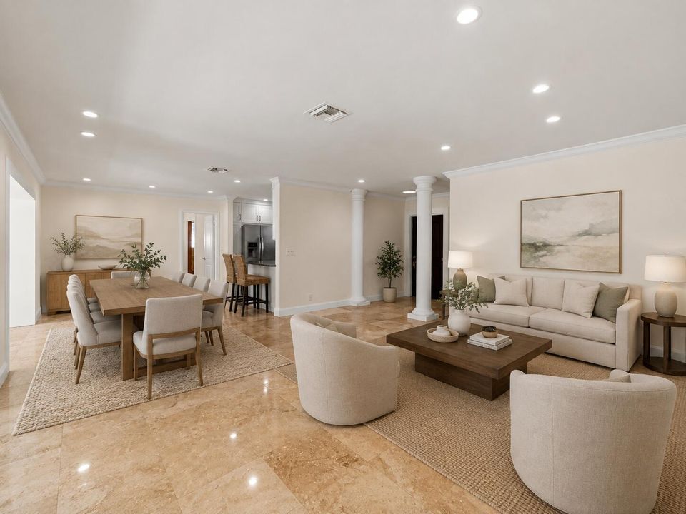Dining Room- Staged