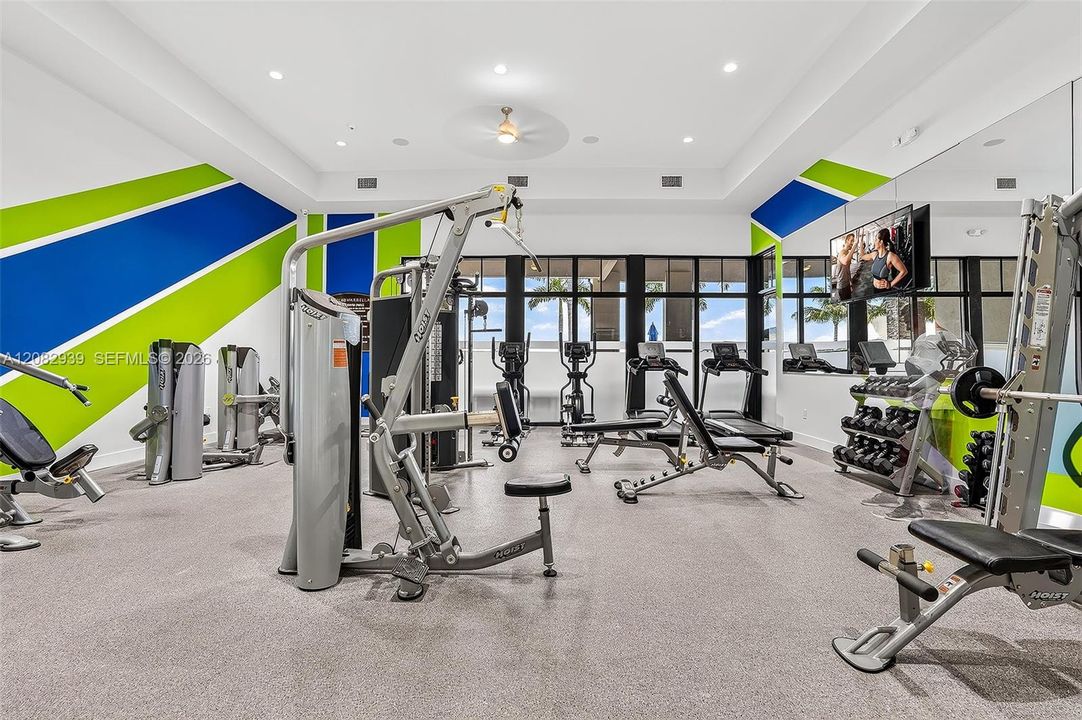 Clubhouse Gym