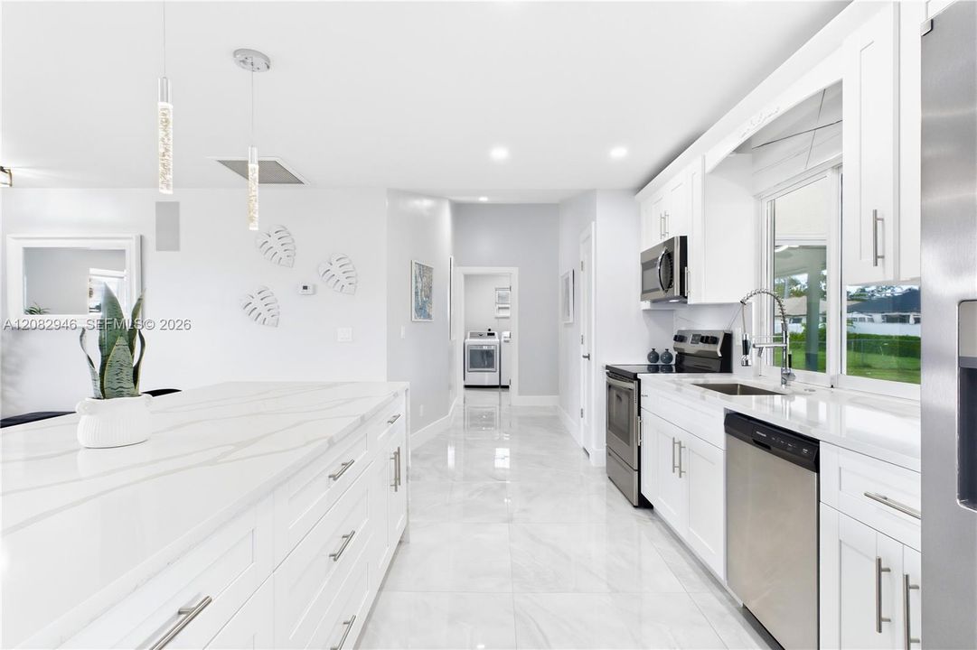 A WALK-IN PANTRY added in 2026 provides additional storage!