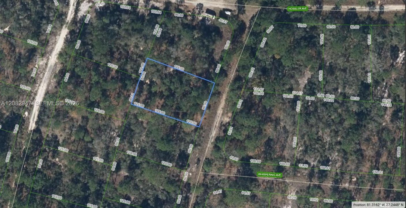 На продажу: $9,900 (0.23 acres)