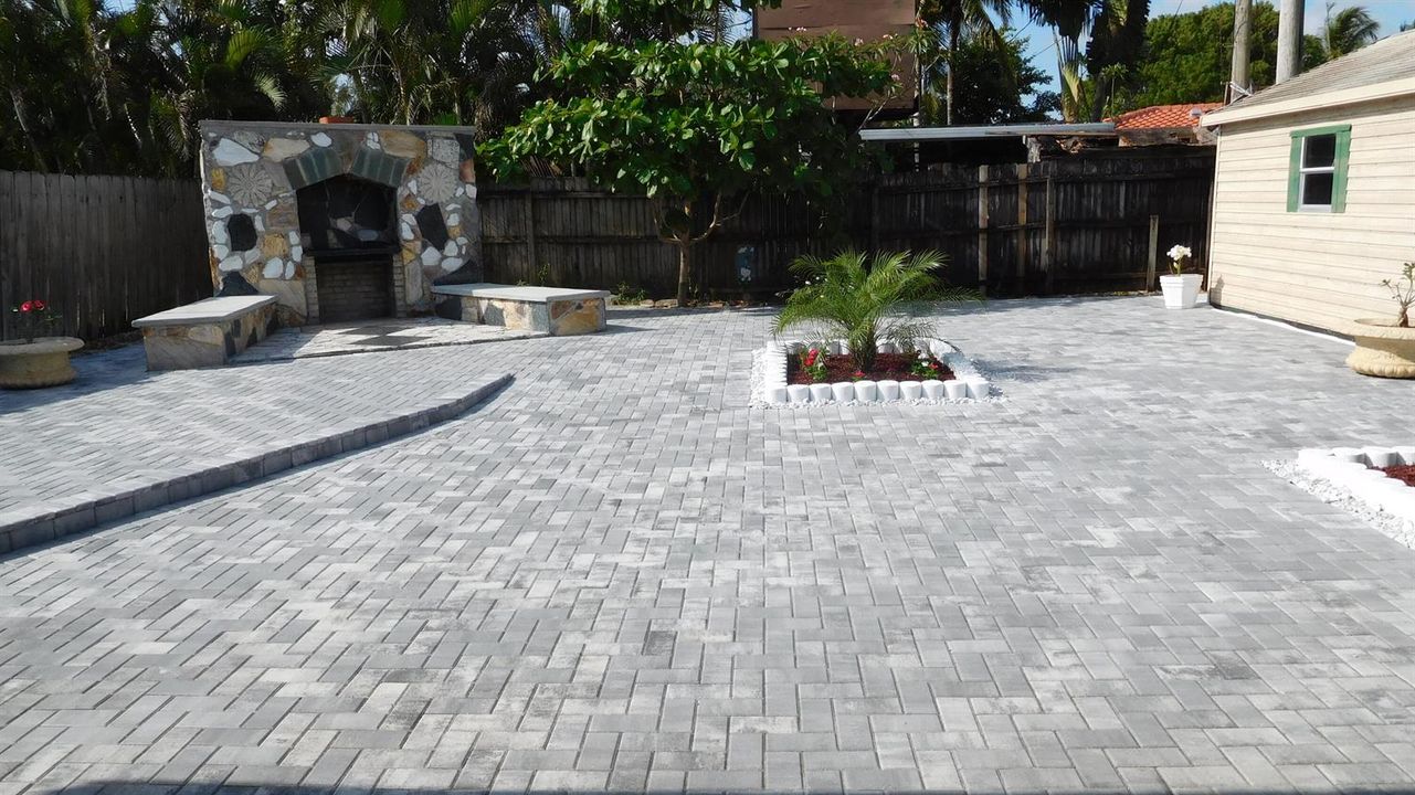 Back patio