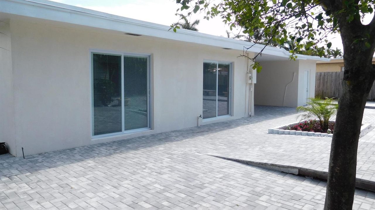 Back exterior